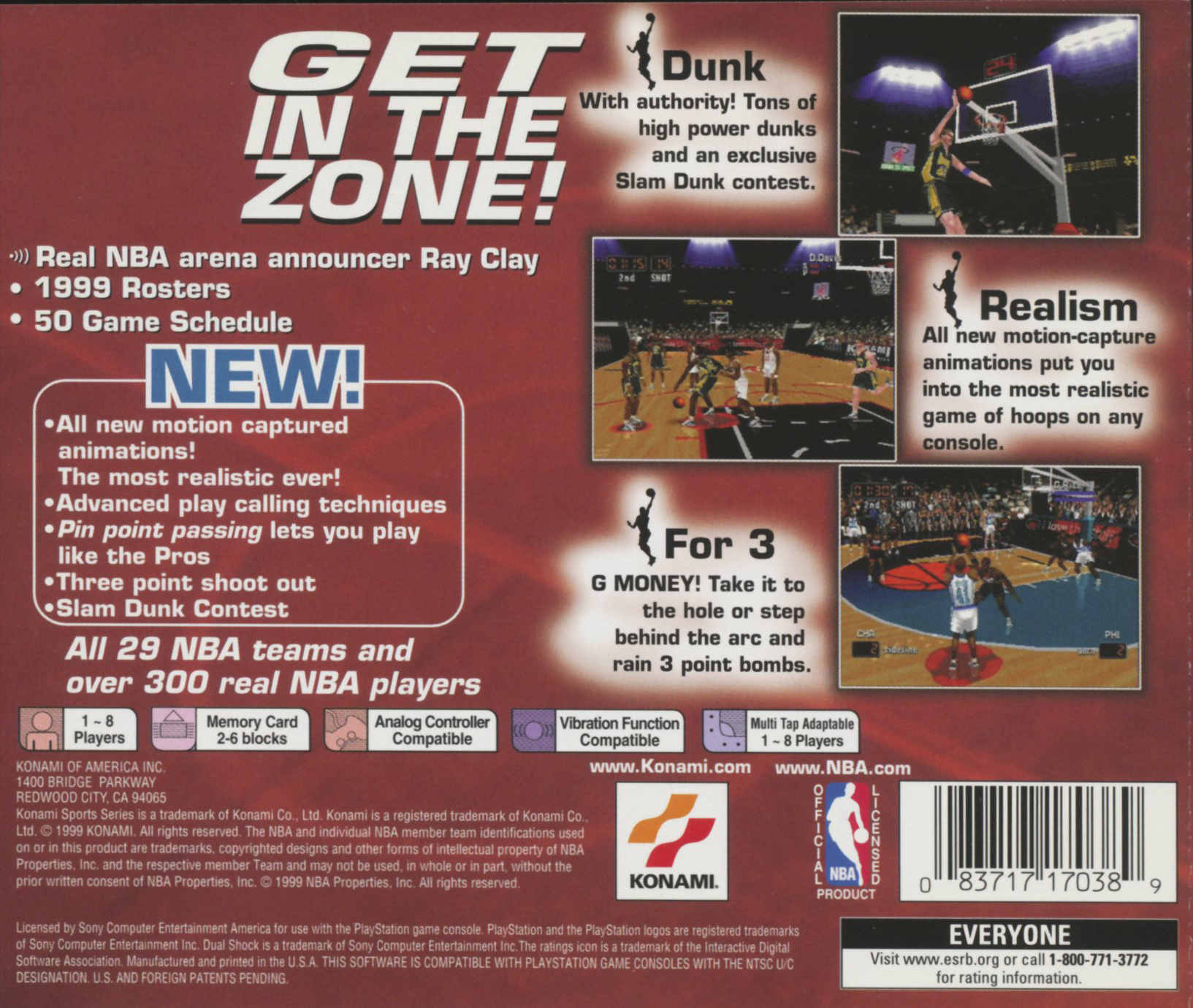 NBA In the Zone '99 (PS1) (gamerip) (1999) MP3 - Download